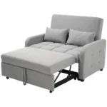 Multifunctional folding sofa bed, adjustable back part - Image 2