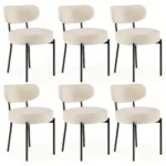 Dining chair set 2 and 1,terry cloth kitchen dining chair - Image 3