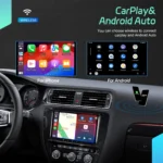 Podofo 9"Carplay 2Din Car Radio for Skoda GOLF VW PASSAT B6 MAGOTAN VARIANT PASSAT Car Audio Android Auto GPS Mirror Link BT FM - Image 2