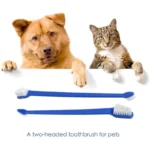 50 Piece Cat Dog Pet Toothbrush Set Double Headed Convenient Finger Brushes For Safe Dog Cat Care - Image 5