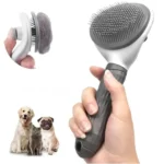 Self-cleaning Pet Hair Remove Comb Cat Slicker Brush Pet Hair Removal Comb For Cats Grooming Brushes Dog Combs Cat Accessories - Image 2