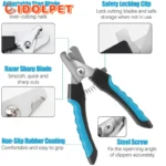 Professional Pet Nail Clipper with Safety Guard Stainless Steel Scissors Cat Dog for Claw - Image 3