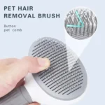 Self-cleaning Pet Hair Remove Comb Cat Slicker Brush Pet Hair Removal Comb For Cats Grooming Brushes Dog Combs Cat Accessories - Image 6
