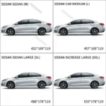 Car Cover Outdoor Protection Full Car Covers Waterproof Sunshade Snow Cover Anti UV Universal For Sedan Amagi - Image 5