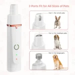 Pet Hair Shaver 4 In 1 Small Pets Grooming Clipper Dog Trimmer Cat Nail Grinder Electric multifunctional Cutter animal - Image 3
