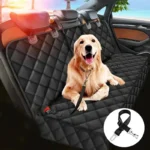 Car Dog Seat Cover for Back Seat Waterproof Auto Rear Pet Seat Protector Mat Nonslip Universal