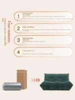 Compression Sofa Living Room Double Seat - Image 5