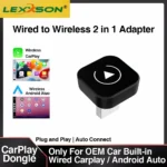 2in1 Wireless CarPlay Dongle Wireless Android Auto Adapter
