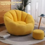 Lazy Pumpkin Sofa Bean Bag Single Sofa Chair Large - Image 4