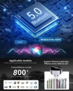 Wireless CarPlay Android Auto Dongle Fast Auto-Connect Compact Plug Car Play for iPhone/Android USB/USB-C No Delay Accessories - Image 3