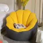 Lazy Pumpkin Sofa Bean Bag Single Sofa Chair Large - Image 3