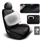 Car Seat Covers Full Set Leather, Fit for VW Golf, Tiguan, Passat, T-Roc, Polo, Touran, Arteon, ID.4, Car Seat Protectors - Image 6
