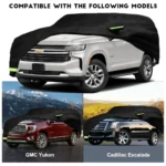 Outdoor Car Cover Custom Fit for Chevrolet Tahoe/Cadillac Escalade Dustproof waterproof - Image 4