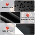 Automotive Mechanic Magnetic Fender Cover Mat Pad Protective Mat for Repair Automotive Work,Microfiber Leather Car Fender Protec - Image 4