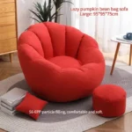 Lazy Pumpkin Sofa Bean Bag Single Sofa Chair Large