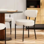 Dining chair set 2 and 1,terry cloth kitchen dining chair