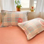2pcs Fluffy Plush Pillowcase