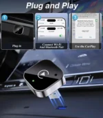 Wireless CarPlay Android Auto Dongle Fast Auto-Connect Compact Plug Car Play for iPhone/Android USB/USB-C No Delay Accessories - Image 5