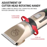 Cordless Pet Supplies Pet Hair Clipper Electric Scissors Haircut Trimmer Shaver Set For Dog Rabbit Cat Puppy Grooming Cutter - Image 5