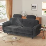 Patbrela Sofa Corduroy Modern 3-seater Comfortable