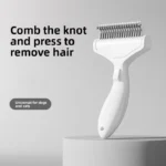 Stainless Steel Dog Hair Removal Brush Comb Pet Hair Remover Brush For Dogs Grooming Tools Pets Dematting Comb Dogs Accessories - Image 4