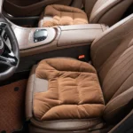 Autumn and Winter Warm Front-Row Car Plush Seat Cushion, Widened and Thickened, Universal for Sedans, Suvs, Vans, Mpvs, Seat Cover in Black, Brown, Orange, Beige, Gray, Red