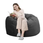 Giant Bean Bag Chair with High-Rebound Memory Foam