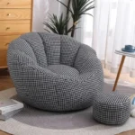 Lazy Pumpkin Sofa Bean Bag Single Sofa Chair Large - Image 2
