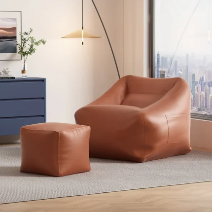 Indoor Filling Outdoor Bean Bag Sofa Comfortable Living Room