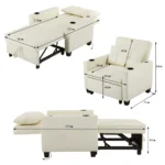 3-in-1 Extractable Single Sofa Bed - Image 5