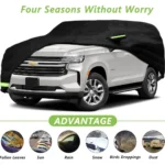 Outdoor Car Cover Custom Fit for Chevrolet Tahoe/Cadillac Escalade Dustproof waterproof - Image 3