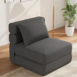 Folding Sofa Bed Convertible Sleeper Chair with Pillow
