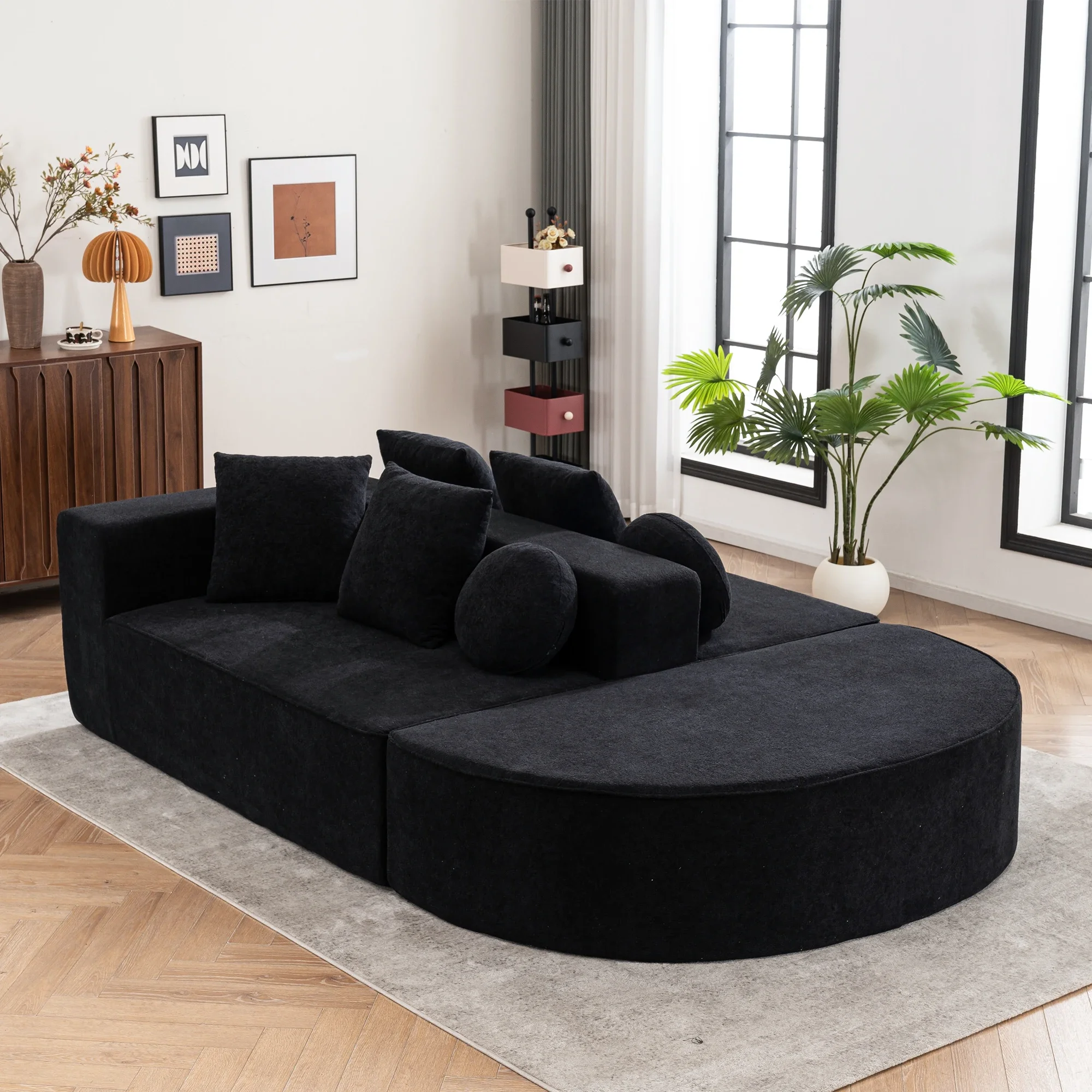kf-Sc6e453d7148e44ef854c6f9bc1ccc189v Pre-compressed boneless sofa, living room / bedroom - Image 1