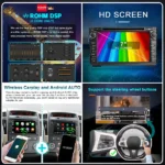 7'' Car Radio Android 15 Auto Wireless CarPlay 2 Din Multimedia player For KIA Ceed Venga 2010-2016 Bluetooth autoradio stereo - Image 4