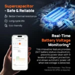 Global Version 70mai Dash Cam 4K Omni X800 360° Rotating Dual-Channel HDR - Image 4