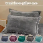 1/2pcs Soft Flannel Pillowcase Winter