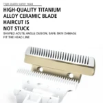 Cordless Pet Supplies Pet Hair Clipper Electric Scissors Haircut Trimmer Shaver Set For Dog Rabbit Cat Puppy Grooming Cutter - Image 4