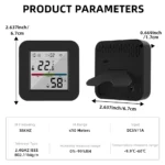 Smart Universal IR Remote With Temperature Humidity Sensor for Air Conditioner - Image 6