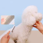 Dog Comb Stainless Steel Dogs Brush Pet Hair Remover Dog Grooming Comfortable - Image 4
