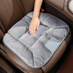 Autumn and Winter Warm Front-Row Car Plush Seat Cushion, Widened and Thickened, Universal for Sedans, Suvs, Vans, Mpvs, Seat Cover in Black, Brown, Orange, Beige, Gray, Red - Image 4
