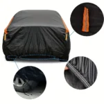 Car Covers Outdoor Waterproof Sun Rain Snow Protection UV Auto Cover Universal SUV/Sedan 190T Car Protective Full Covers - Image 3