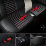 Car Seat Covers Full Set Leather, Car Seat Protectors, Fit for Peugeot 208, 2008, 308, 3008, 508, 5008, 206, 307 - Image 5