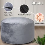 Giant Bean Bag Chair with High-Rebound Memory Foam - Image 3
