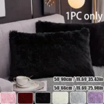 1pc Faux Fur Pillowcases