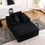 46cm high reclining sofa,