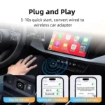 2in1 Wireless CarPlay Dongle Wireless Android Auto Adapter - Image 4