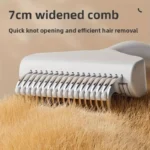 Stainless Steel Dog Hair Removal Brush Comb Pet Hair Remover Brush For Dogs Grooming Tools Pets Dematting Comb Dogs Accessories - Image 2