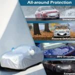 For Hyundai CSUTO Car Cover Outdoor Protection Covers Snow Sunshade Waterproof Dustproof Exterior UV Car Accessories - Image 6