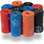 120 Rolls Dog Poop Bag Outdoor Cleaning Poop Bag Outdoor Clean Pets Supplies for Dog 15Bags/Roll - Image 4