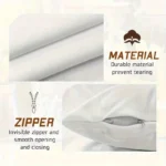 Winter New Chistmas Cute Maltese puppy Printed Pillowcase - Image 2